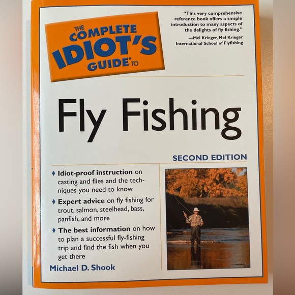 The Complete Idiot's Guide to Fly Fishing by Shook, Michael D. - Picture 1 of 6